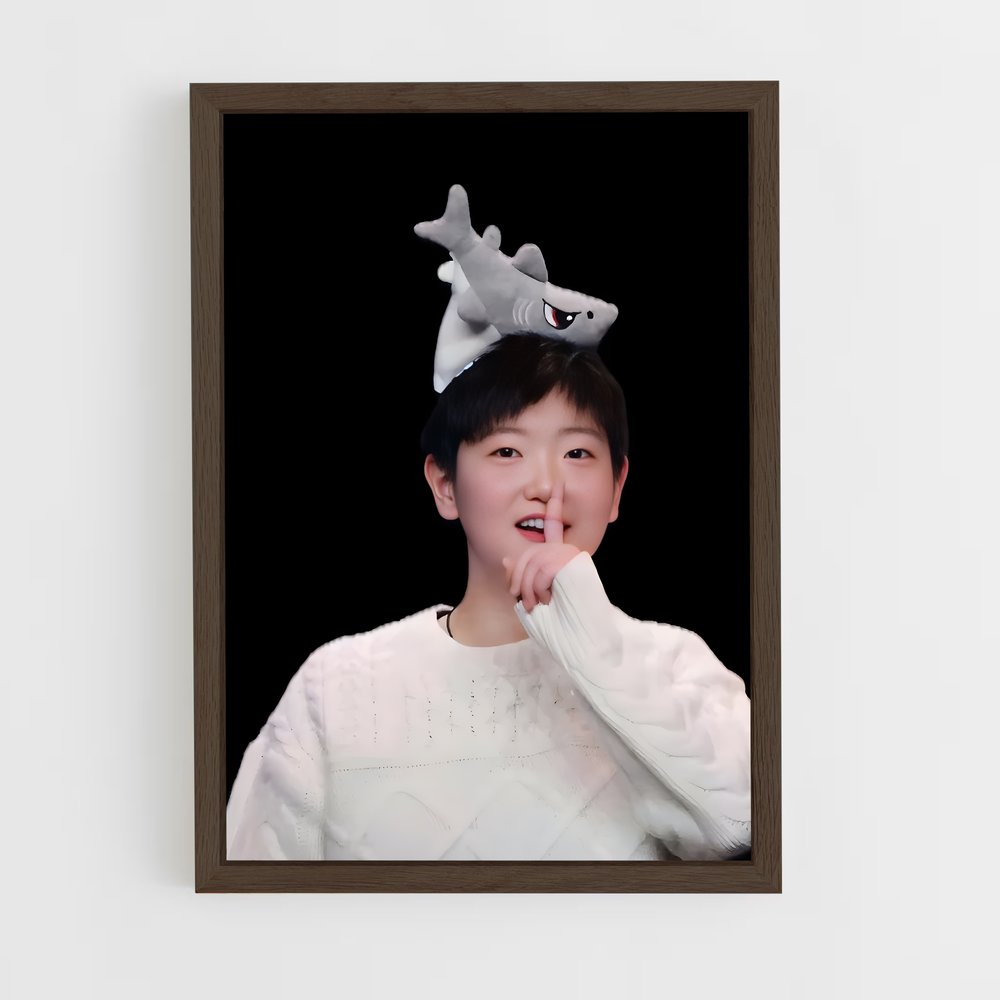 Poster Sun yingsha requin – affiche Tennis de table (vue 5)